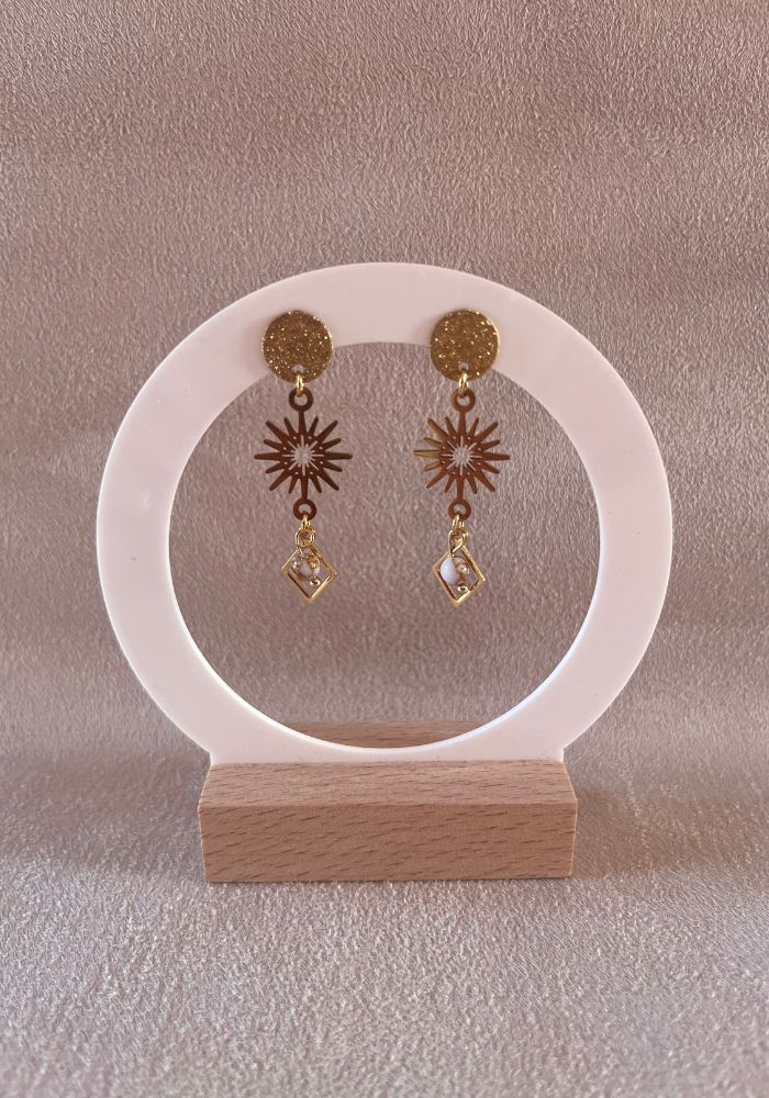 Bijoux artisanal-Soledad Boucles d'oreilles Soledad
