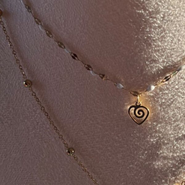 Collier double "Valentina" – Image 2