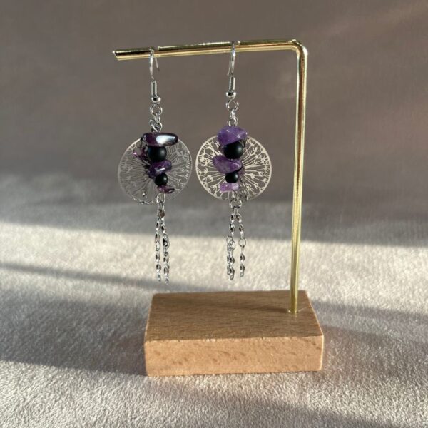 Boucles d'oreilles "Episphère"