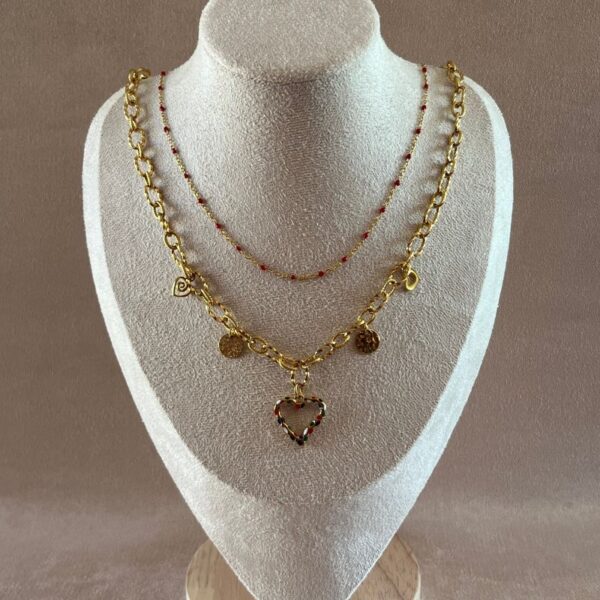 Collier Double "Kiana" – Image 4