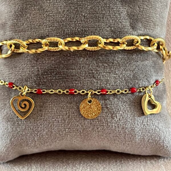 Bracelet Double "Kiana" – Image 3